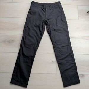 REV'IT! Alpha RF Pants Mens 30 (Fits 32) Motorcycle Chinos Black Cordura Fabric